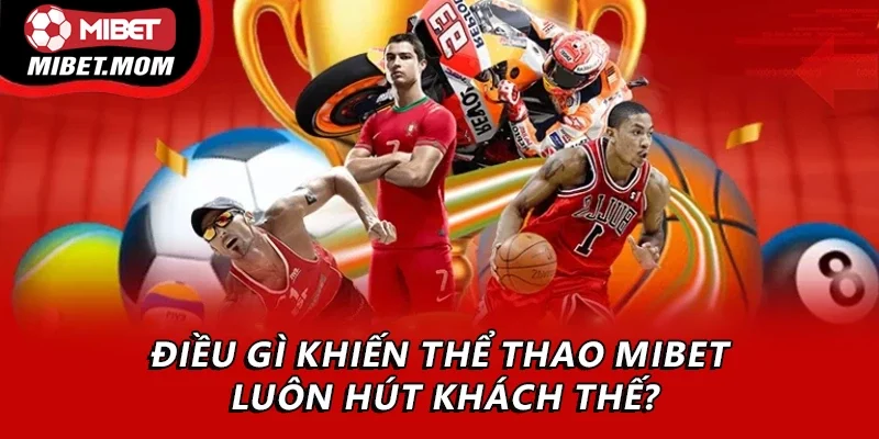 Điều gì khiến thể thao Mibet luôn hút khách thế?