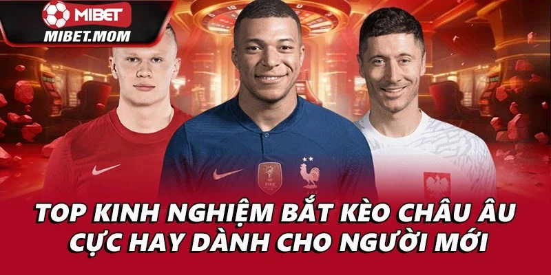 Top kinh nghiệm bắt kèo châu Âu cực hay dành cho người mới